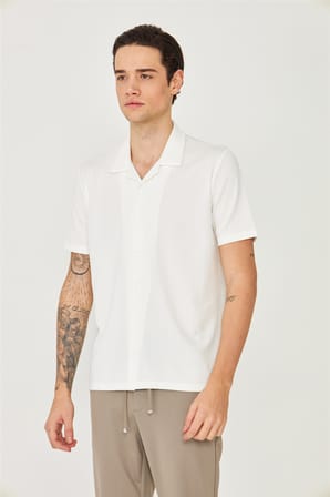 Beyaz Gömlek T-Shirt 