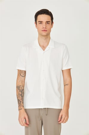 Beyaz Gömlek T-Shirt 