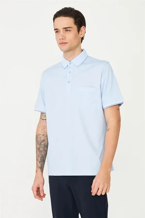 Mavi Polo Yaka T-Shirt 