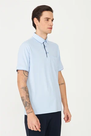 Mavi Polo Yaka T-Shirt 