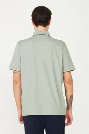 Haki Polo Yaka T-Shirt 