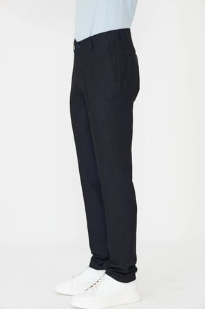 Lacivert Modern Kesim Erkek Casual Spor Pantolon