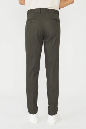 Haki Erkek Modern Kesim Günlük Kullanım Spor Pantolon