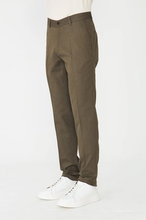 Kahverengi Modern Kesim Günlük Kullanım Erkek Spor Pantolon