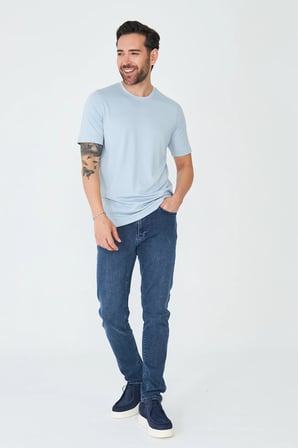 Koyu Mavi Erkek Günlük Jean Pantolon