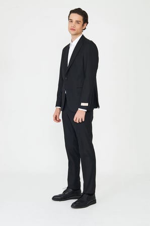 Siyah Modern Kesim Slim Fit Erkek Takım Elbise