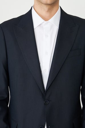 Lacivert Modern Kesim Slim Fit Erkek Takım Elbise