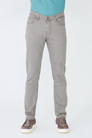 Gri - Haki Erkek Spor Gabardin Pantolon