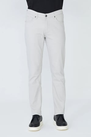 Açık Gri Erkek Gabardin Spor Pantolon