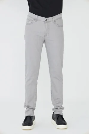 Gri Erkek Gabardin Spor Pantolon