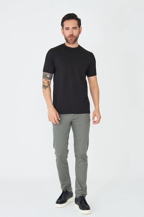 Çağla Yeşili Erkek Spor Gabardin Pantolon