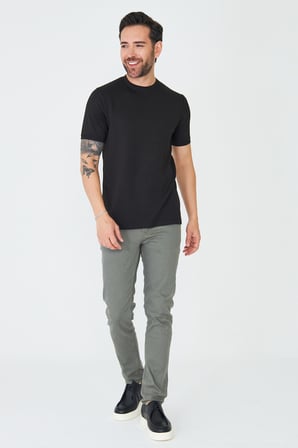 Çağla Yeşili Erkek Spor Gabardin Pantolon