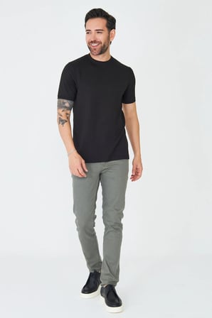 Çağla Yeşili Erkek Spor Gabardin Pantolon
