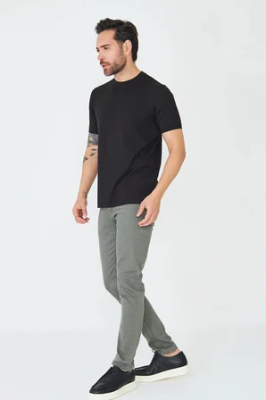 Çağla Yeşili Erkek Spor Gabardin Pantolon