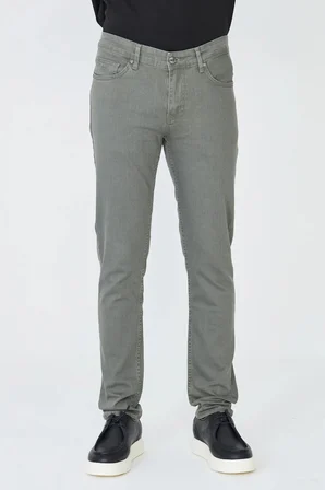 Çağla Yeşili Erkek Spor Gabardin Pantolon
