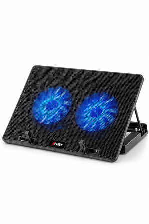 Fury Laptop Soğutucu Çift Fanlı Ayarlanabilir Dizüstü Bilgisayar Soğutma Fanı