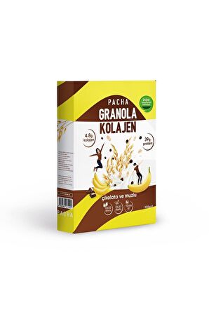 PACHANOLA Kolajenli ve Çikolata Muzlu Granola