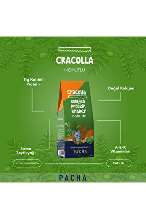 Cracolla 3’ü Bir Arada | Doğal Kolajen Ve Protein Kraker (3 X 50G)