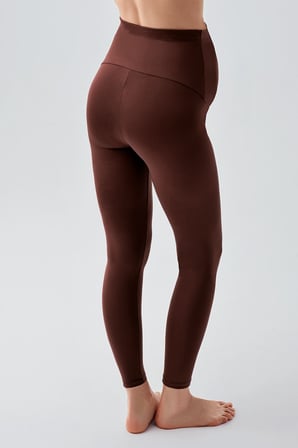 Termal Şardonlu Sıcak Tutan Esnek Beli Ayarlanabilir Kışlık Hamile Tayt T10