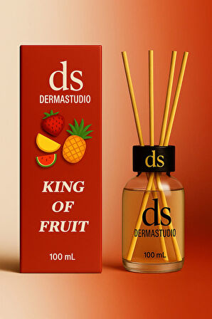 DS King of Fruit – Tropikal Meyve Kokulu Premium Bambu Oda Kokusu 100 ml