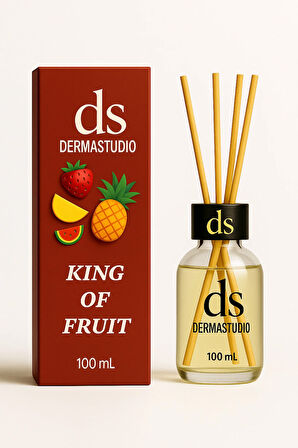 DS King of Fruit – Tropikal Meyve Kokulu Premium Bambu Oda Kokusu 100 ml