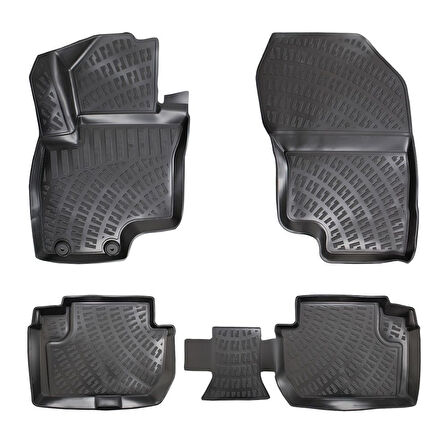 Rizline  Mitsubishi outlander 3d havuzlu paspas 2011 / 2021 Rizline