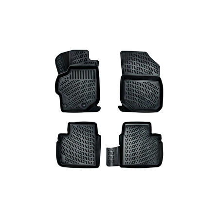 Rizline Peugeot 301 2012 Sonrası Uyumlu 3D Havuzlu Paspas