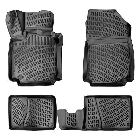 Rizline  Renault clio symbol 3d havuzlu paspas 1999 / 2008 Rizline