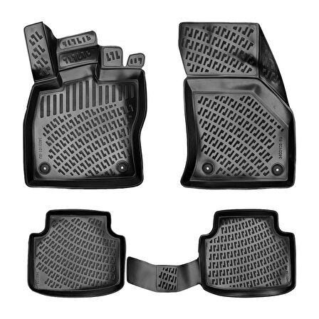 Rizline  Vw arteon 3d havuzlu paspas 2017+ Rizline