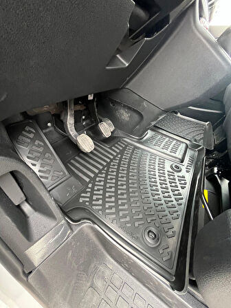 Rizline Opel Vivaro 2019 + 3D Havuzlu Paspas Siyah