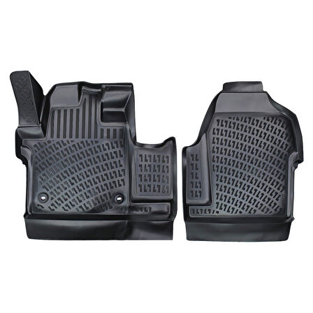 Rizline Opel Vivaro 2019 + 3D Havuzlu Paspas Siyah