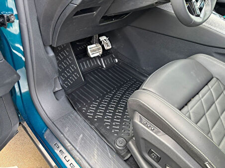 Rizline Peugeot 5008 EV Elektirkli 2024 Sonrası  3D Havuzlu Paspas Siyah