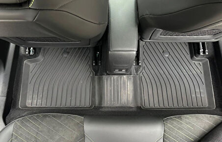 Rizline Premium Peugeot 2008 2019 + 3D Havuzlu Paspas Siyah