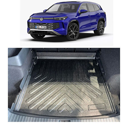 Rizline Volkswagen Tayron 2024 Ve Sonrası Alt Kademe 3D Bagaj Havuzu