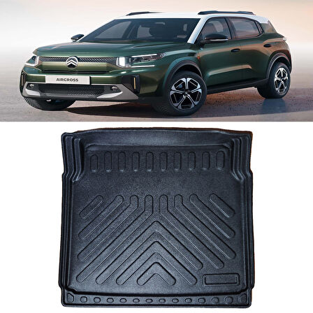 Rizline Citroen C3 Aircross Elektrikli Sabit Alt Zemin 2025 ve Sonrası  3D Bagaj Havuzu