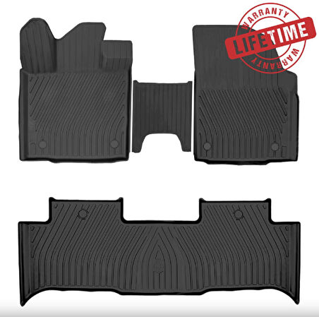 Rizline Premium Togg T10F  2025 Sonrası Uyumlu Havuzlu Paspas