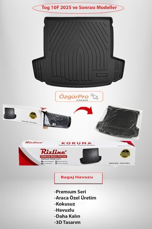 Rizline Premium Tog T10F 2025 Ve Sonrası Bagaj Havuzu Kokusuz