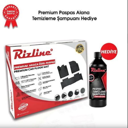 Rizline Premium 9D Renault Clio 6 2026 Sonrası Uyumlu 9D Paspas