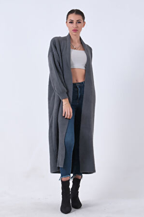Antrasit Uzun Triko Hırka 46892476.315