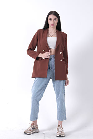 Kahve Vatkalı Astarlı Ceket 3971156.05