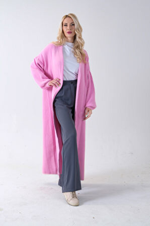 Pembe Uzun Triko Hırka 46892476.10