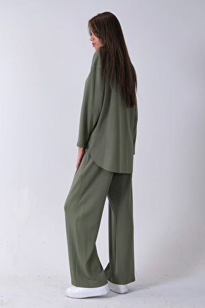 Çağla Rahat Kumaş Basic Pantolonlu Takım 31040630.332