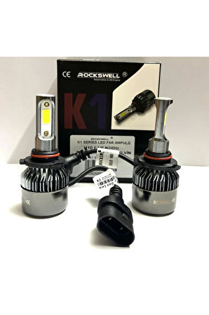 LED XENON K1 SERİSİ H10 8000 LUMEN 6000 KELVİN 12V