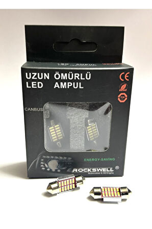 SOFIT LED AMPÜL 31MM 12SMD 4014 WHİTE 550 LÜMEN - 6000 KELVİN TAVAN LAMBASI