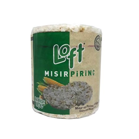 LOFT MISIR VE PİRİNÇ PATLAĞI (6 PAKET X 96 GRAM)