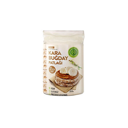 KARABUĞDAY PATLAĞI SADE 12 PAKET (100 Gram x 12 Paket)