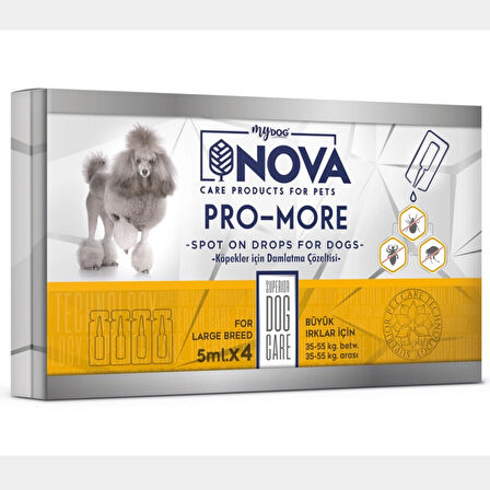 Köpek Ense Damlası Büyük Irk (5ml*4 adet) 35-55kg Arası