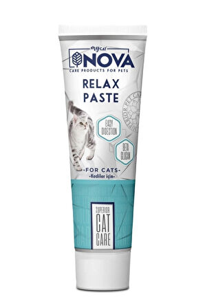 Nova Relax Paste Kediler için sindirim destekleyici 100gr