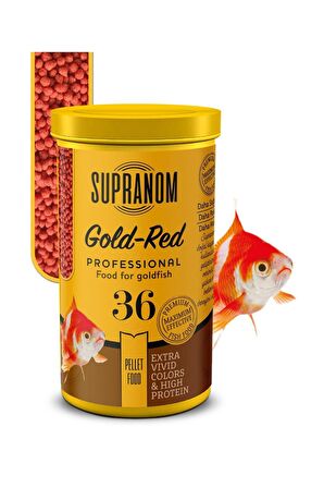 Supranom japon balık yemi gold-red pellet food 250ml (36)