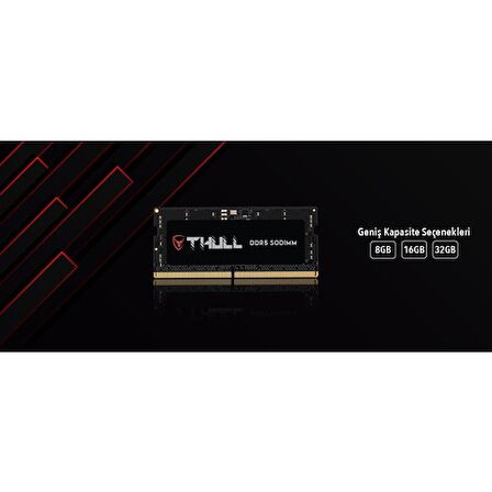 Thull Gaming 16GB 5600MHZ CL46 1.1V Ddr5 Sodımm Ram THL-SOPC44800D5-16G